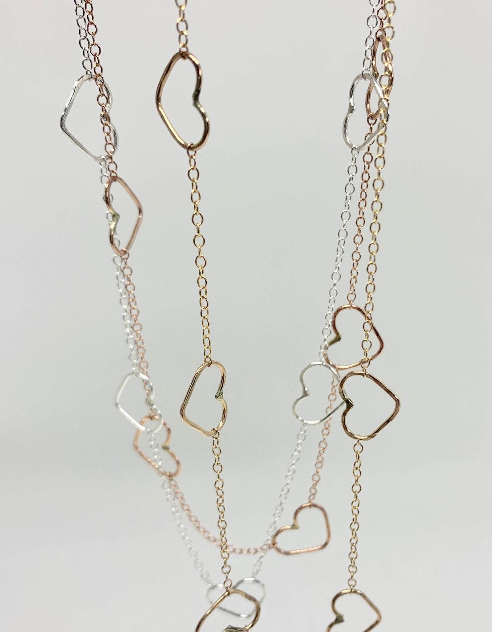 Heart Choker Necklace by Jennifer Cervelli Jewelry