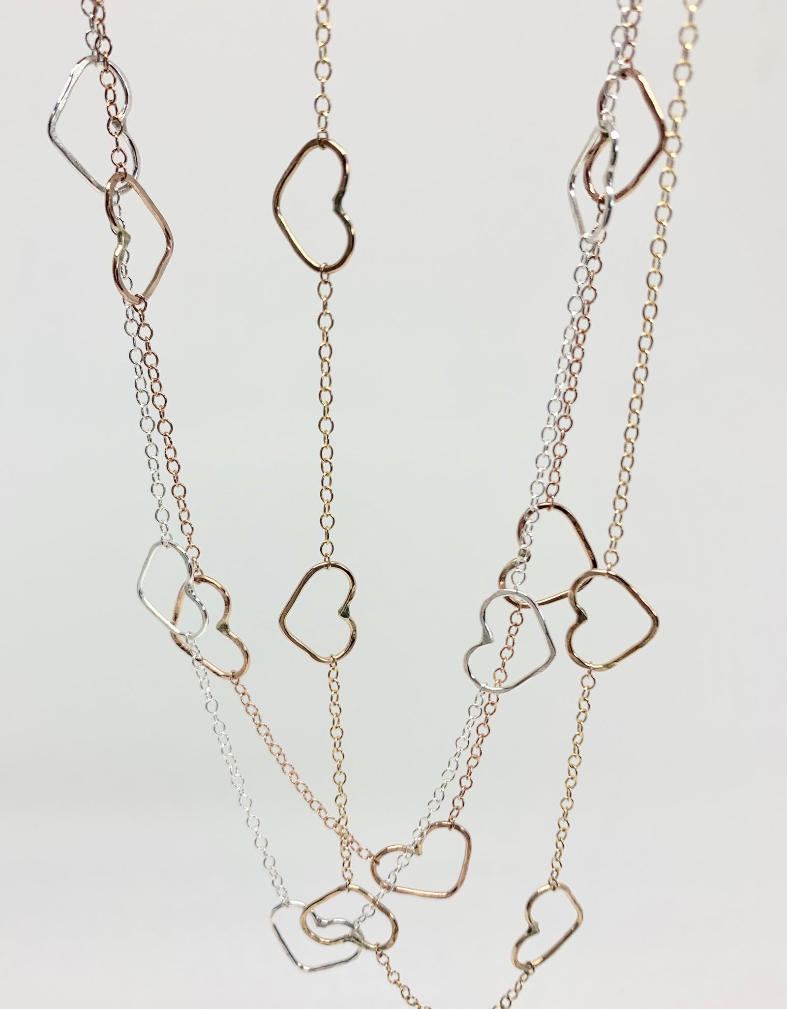 Heart Choker Necklace by Jennifer Cervelli Jewelry