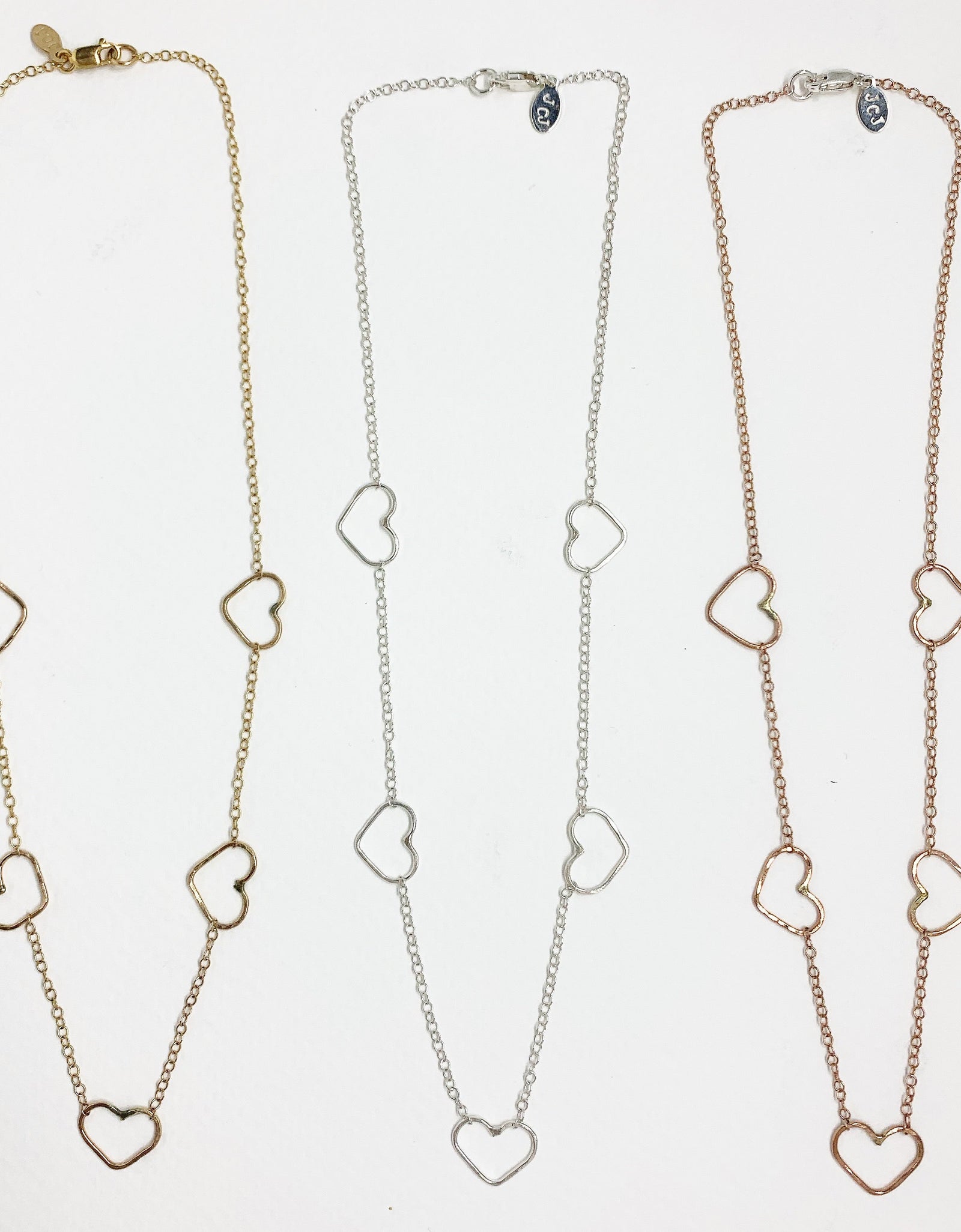 Heart Choker Necklace by Jennifer Cervelli Jewelry