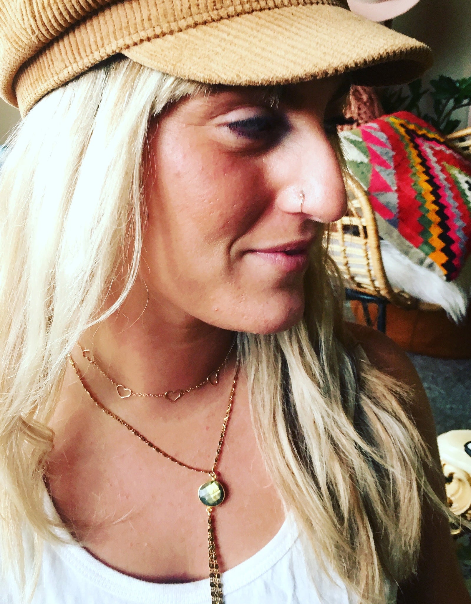 Heart Choker Necklace by Jennifer Cervelli Jewelry