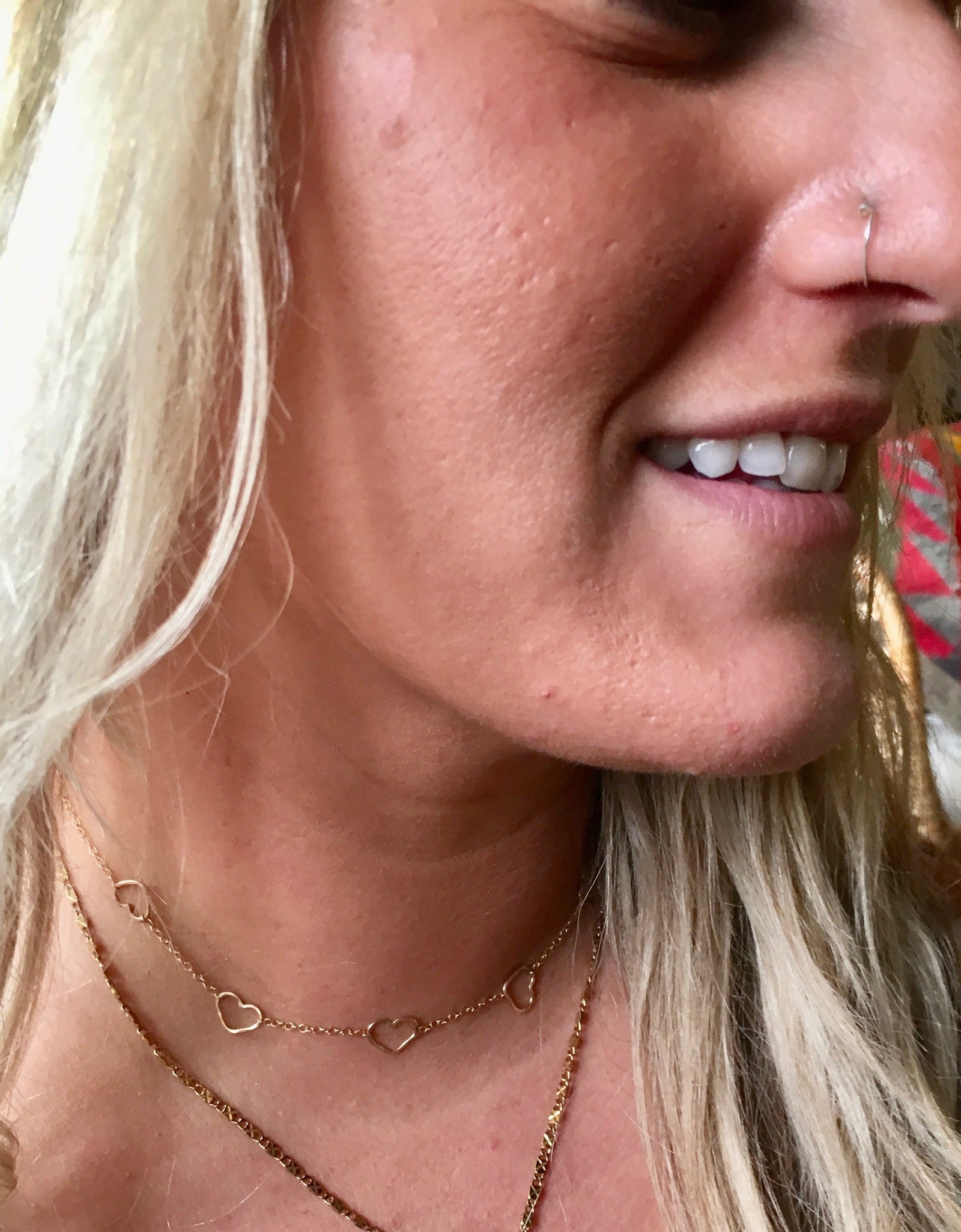 Heart Choker Necklace by Jennifer Cervelli Jewelry