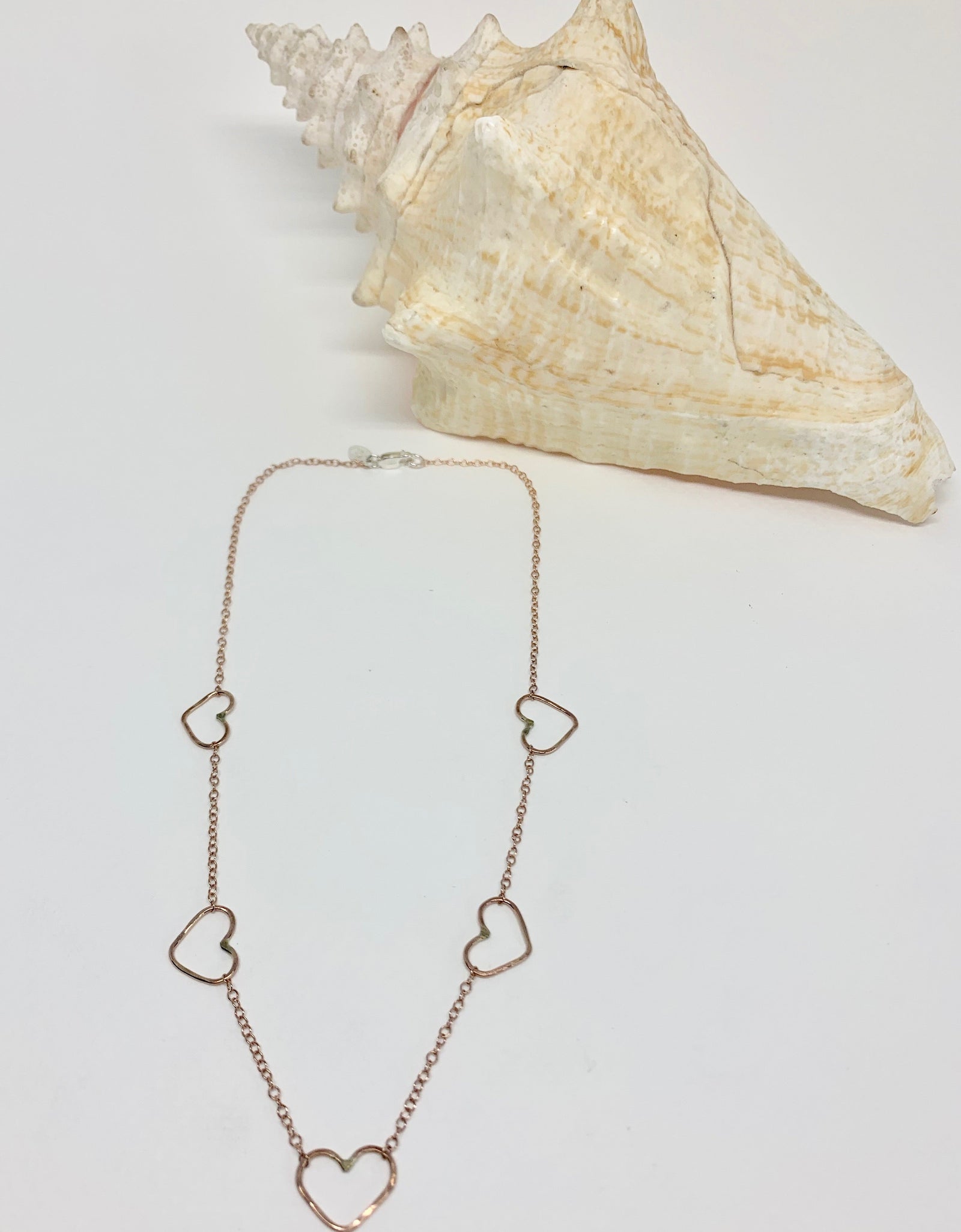 Heart Choker Necklace by Jennifer Cervelli Jewelry