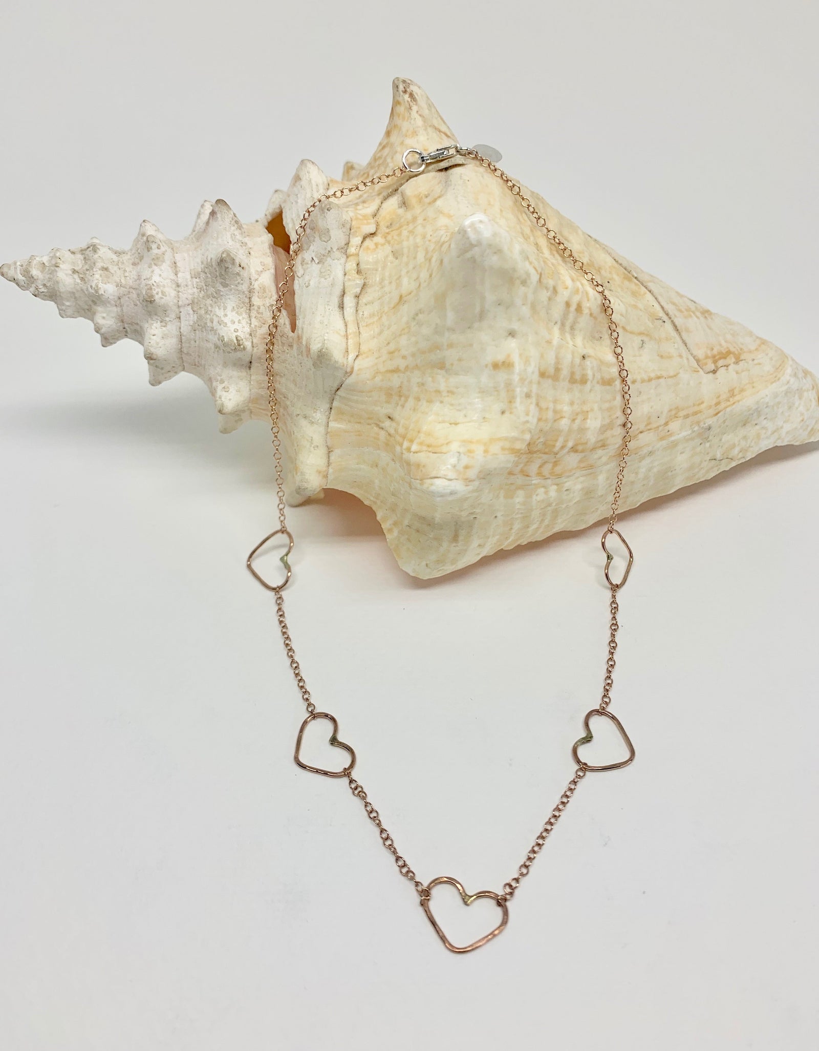 Heart Choker Necklace by Jennifer Cervelli Jewelry