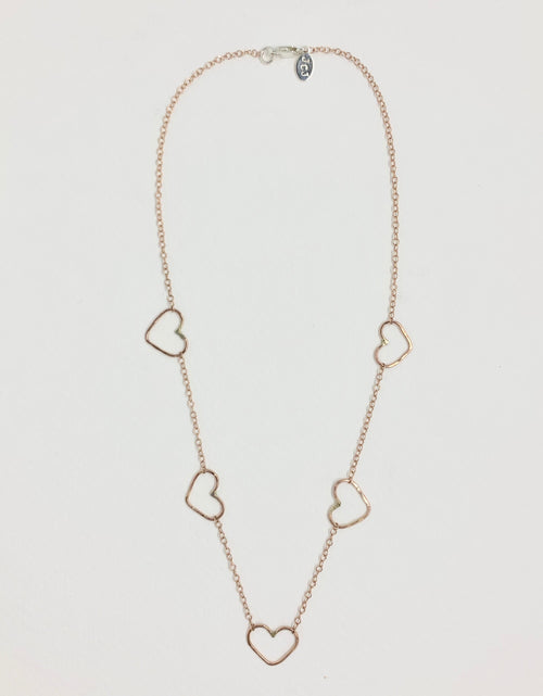 Load image into Gallery viewer, Heart Choker Necklace by Jennifer Cervelli Jewelry
