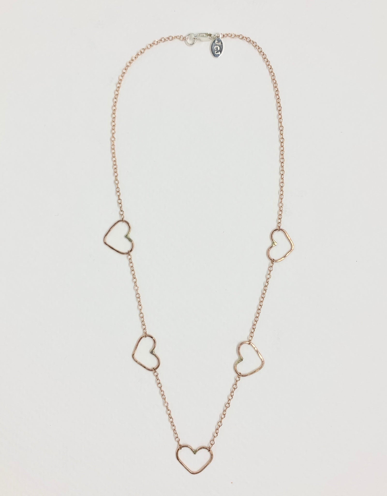 Heart Choker Necklace by Jennifer Cervelli Jewelry