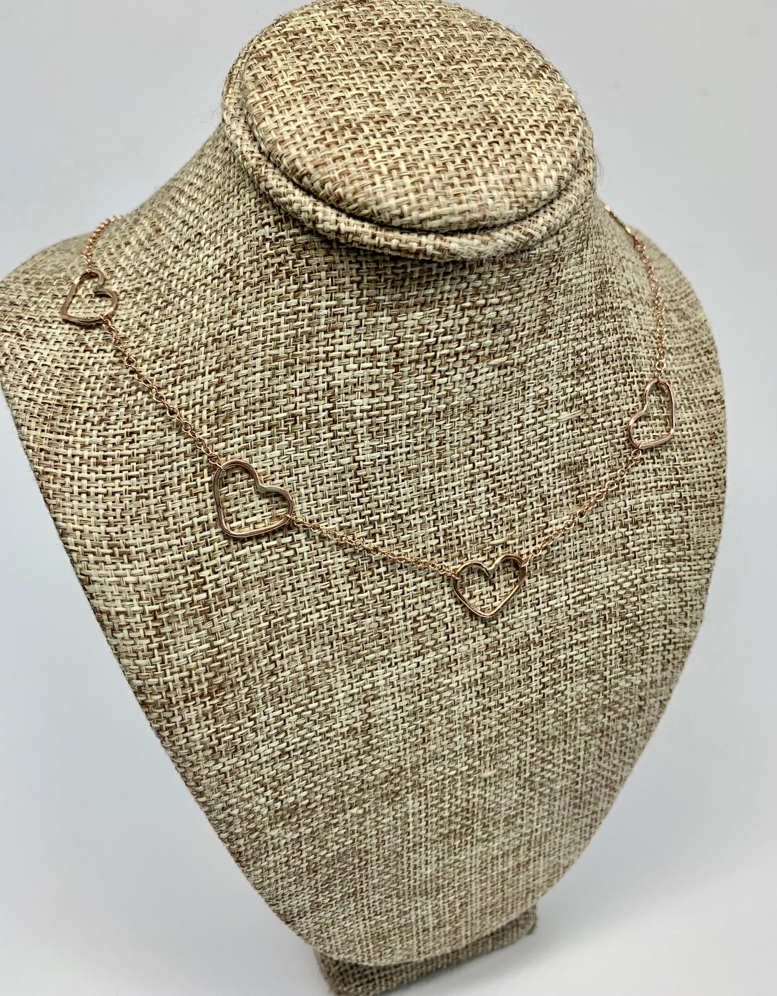 Heart Choker Necklace by Jennifer Cervelli Jewelry