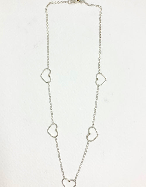 Load image into Gallery viewer, Heart Choker Necklace by Jennifer Cervelli Jewelry
