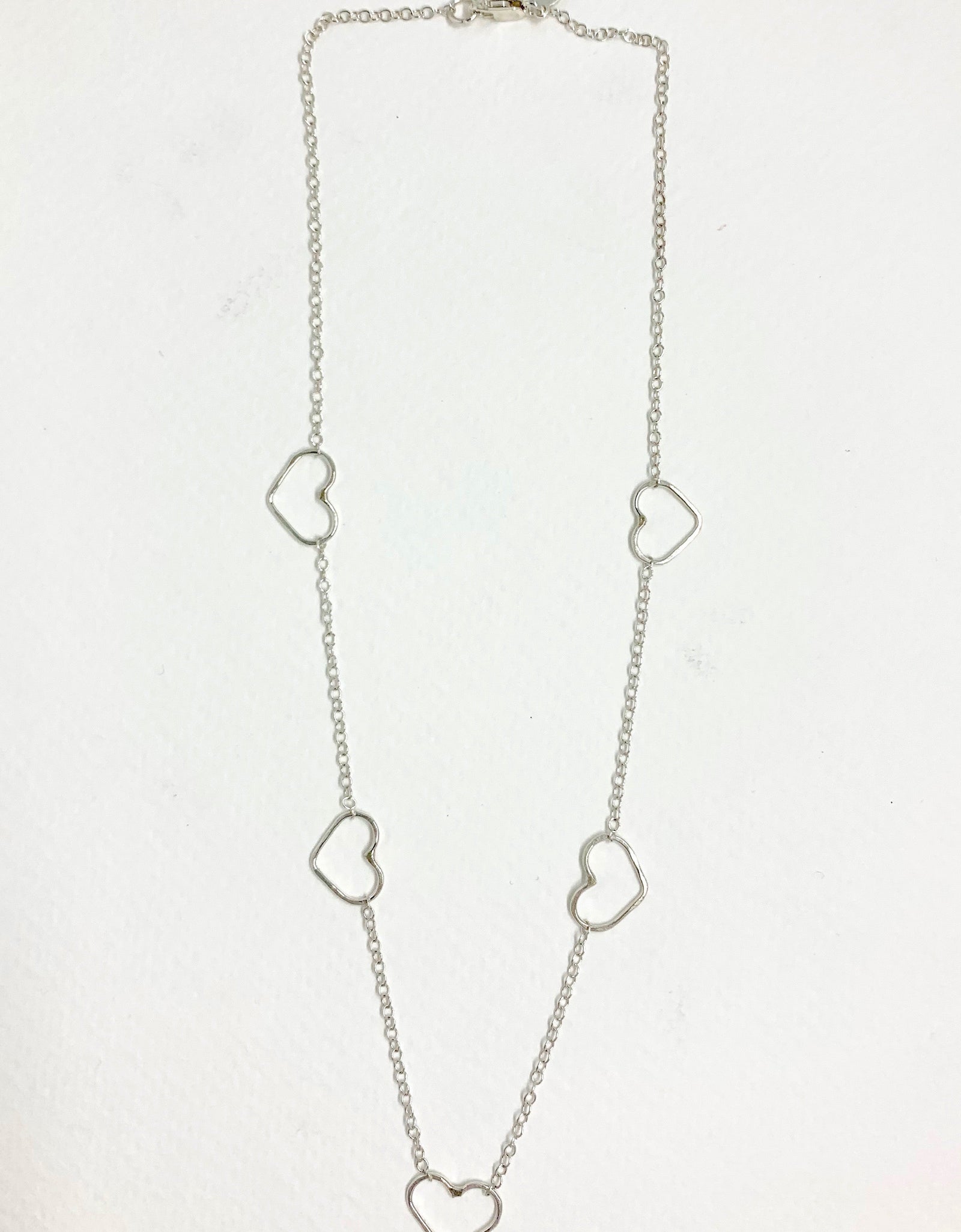 Heart Choker Necklace by Jennifer Cervelli Jewelry