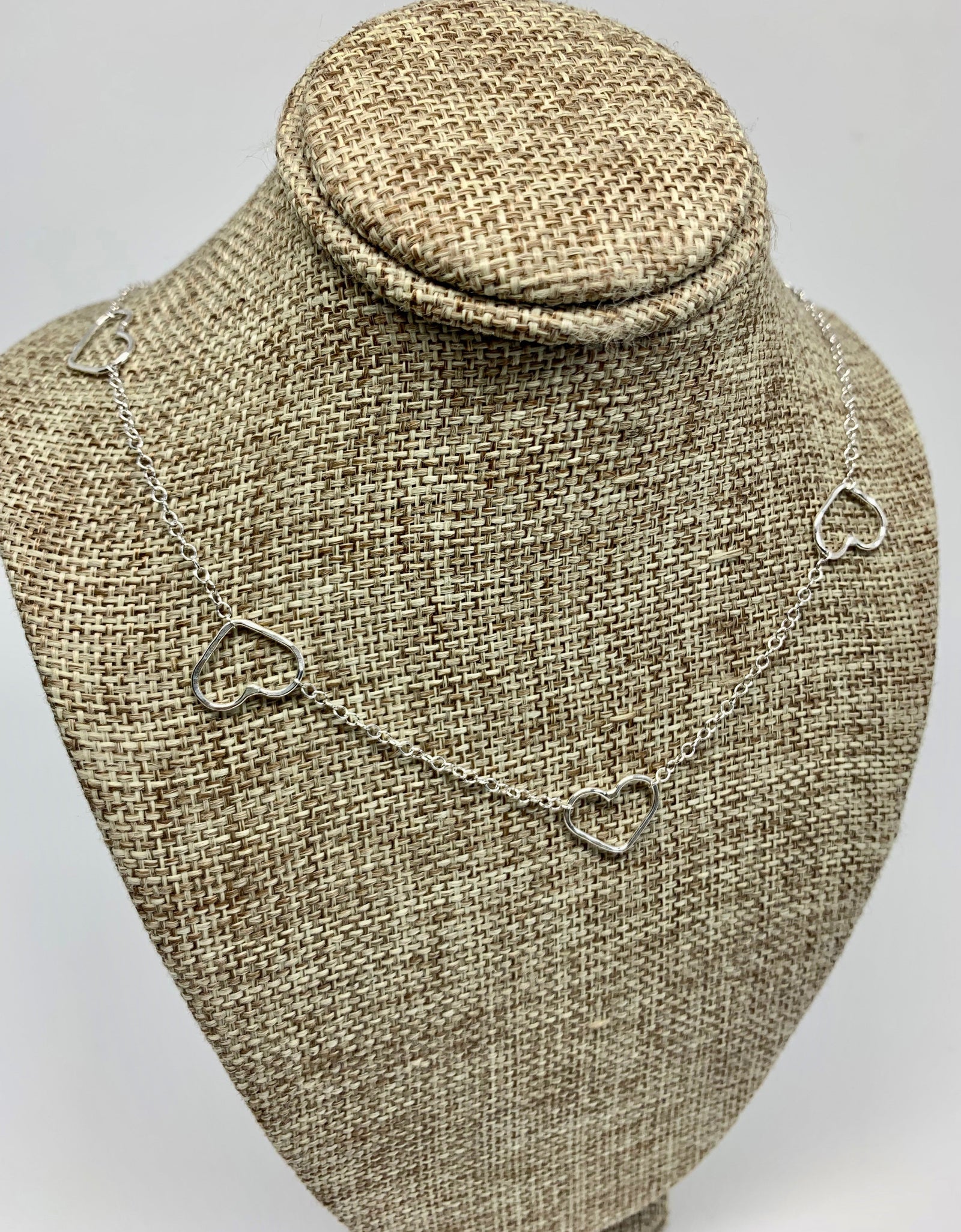 Heart Choker Necklace by Jennifer Cervelli Jewelry