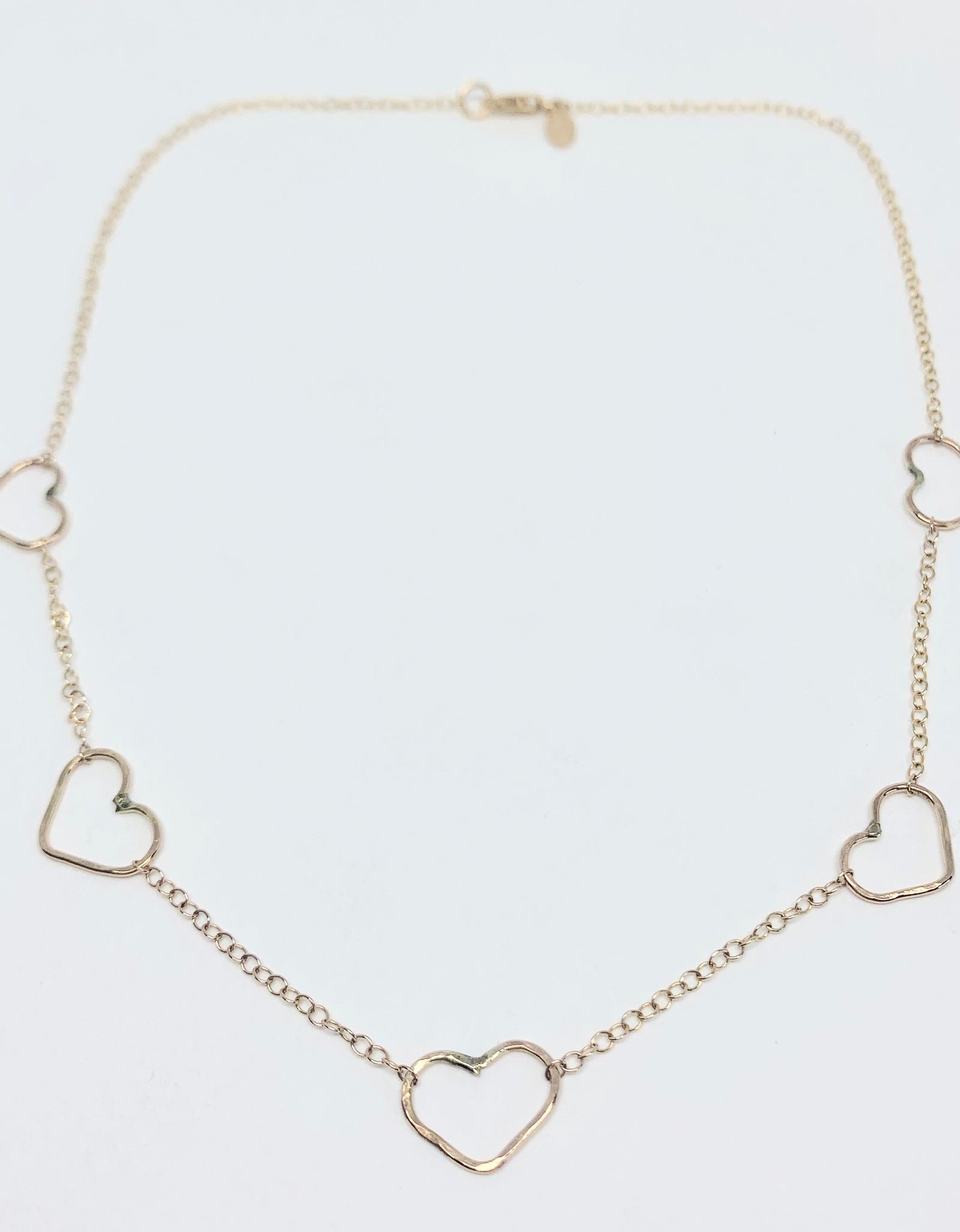 Heart Choker Necklace by Jennifer Cervelli Jewelry