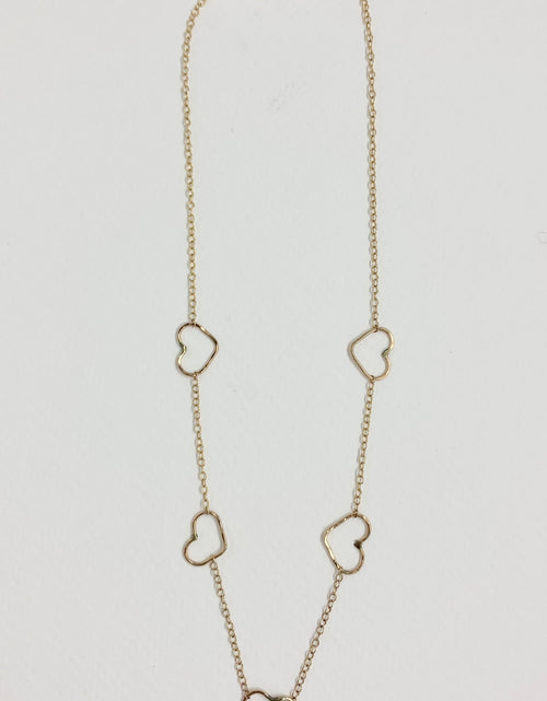 Load image into Gallery viewer, Heart Choker Necklace by Jennifer Cervelli Jewelry
