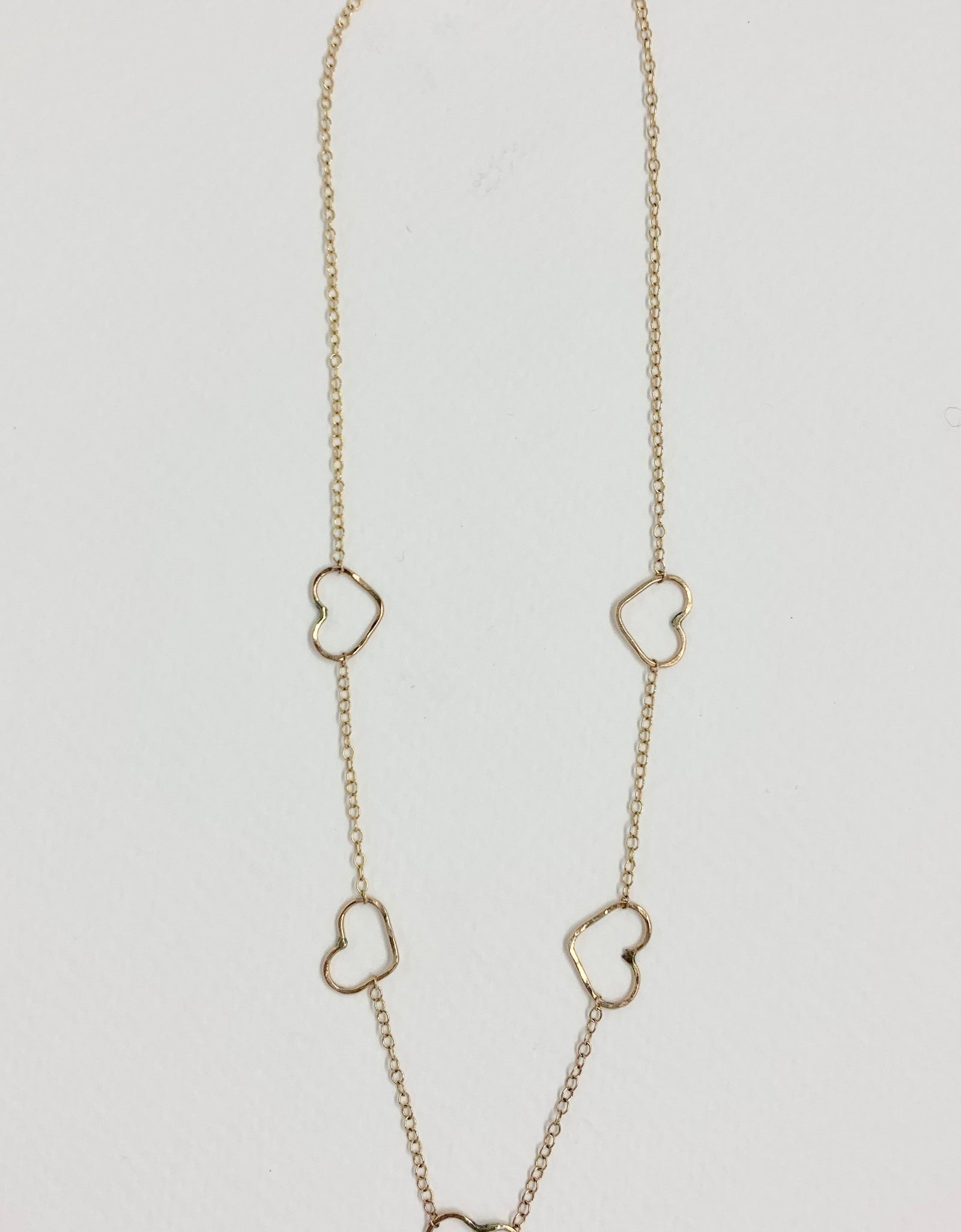 Heart Choker Necklace by Jennifer Cervelli Jewelry