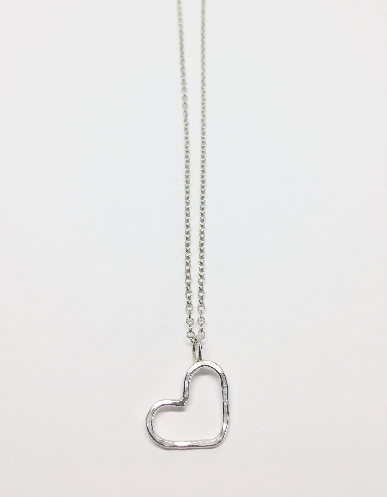 Heart Pendant Necklace by Jennifer Cervelli Jewelry