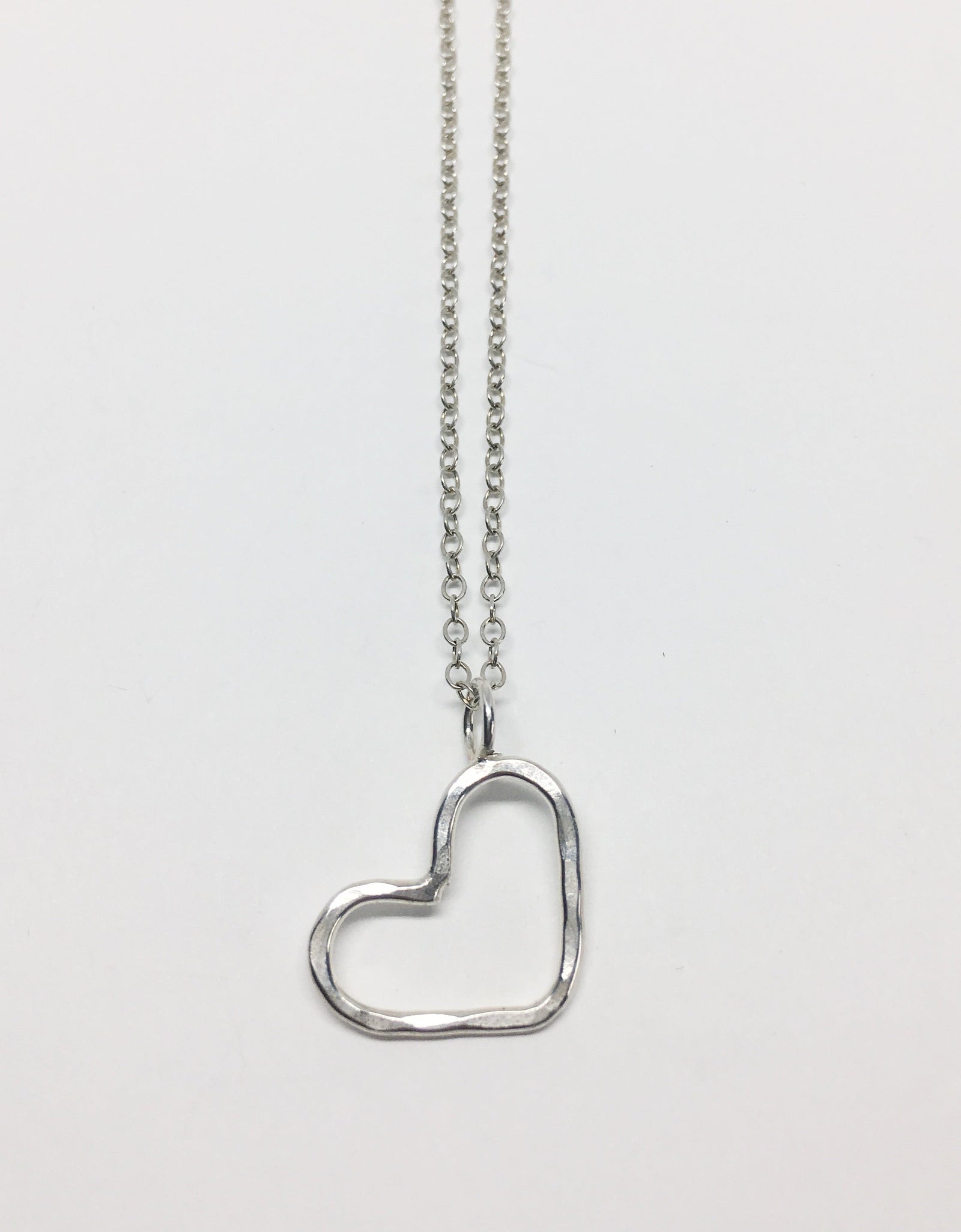 Heart Pendant Necklace by Jennifer Cervelli Jewelry