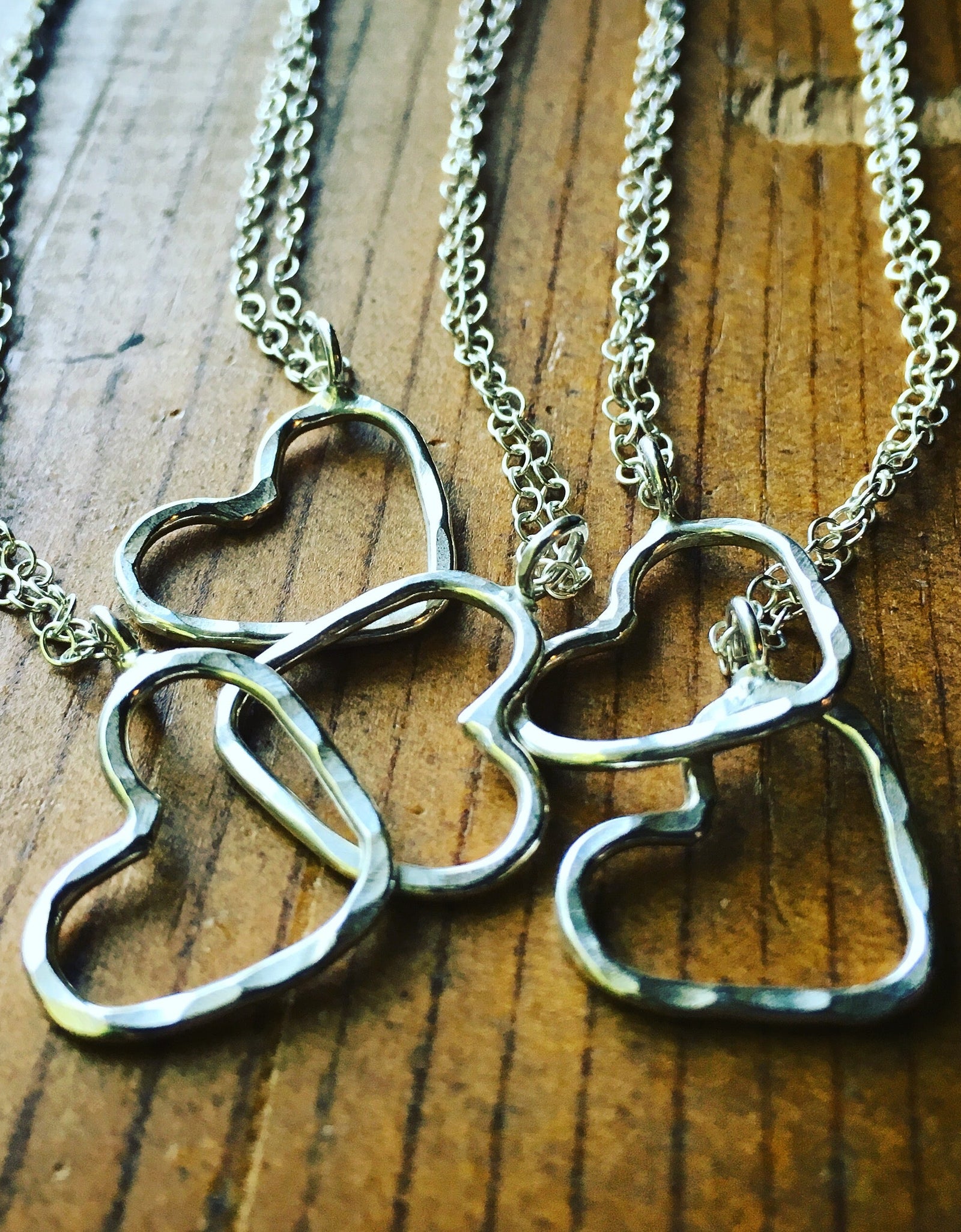 Heart Pendant Necklace by Jennifer Cervelli Jewelry