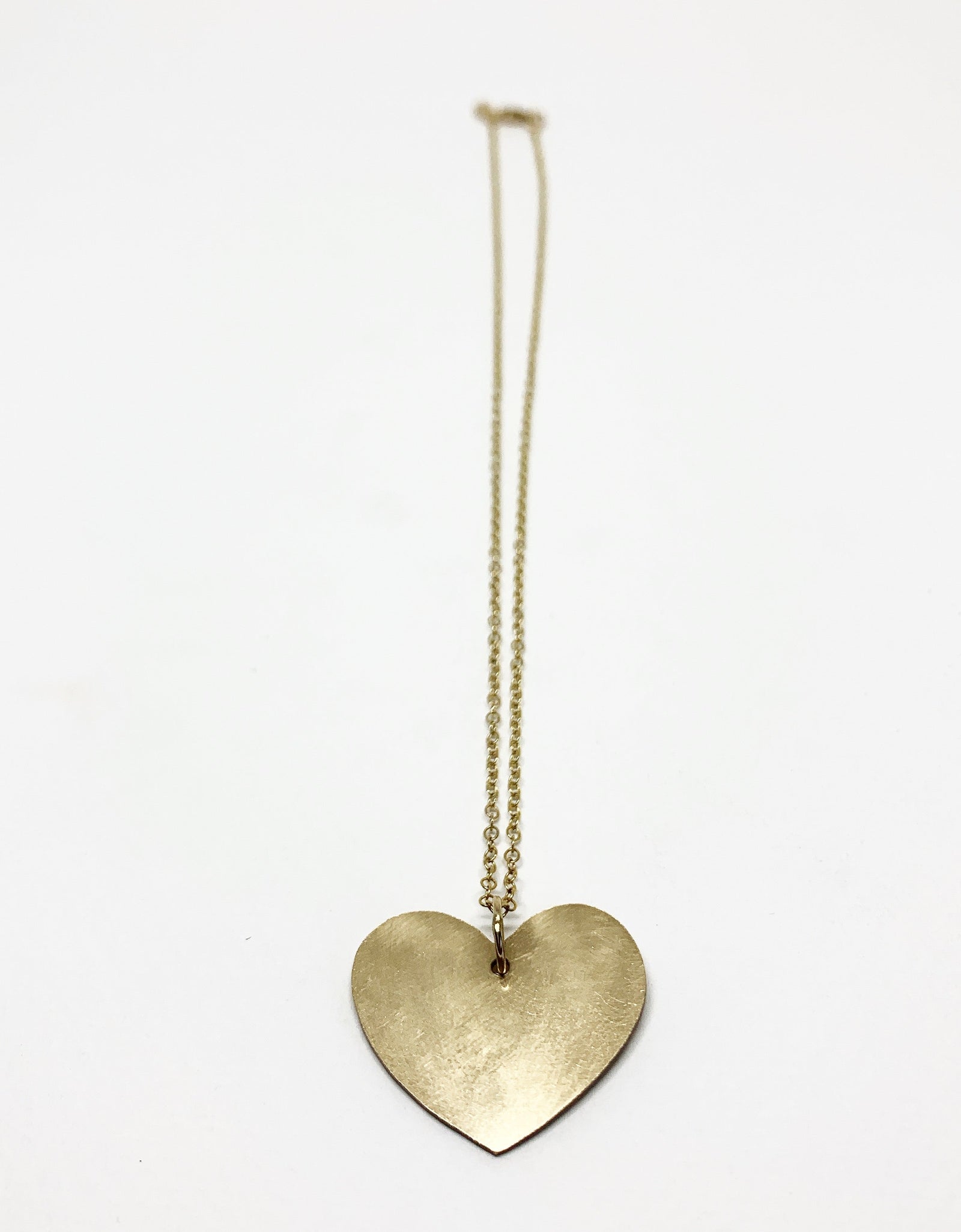 Love is Love - Heart Silhouette Necklace by Jennifer Cervelli Jewelry