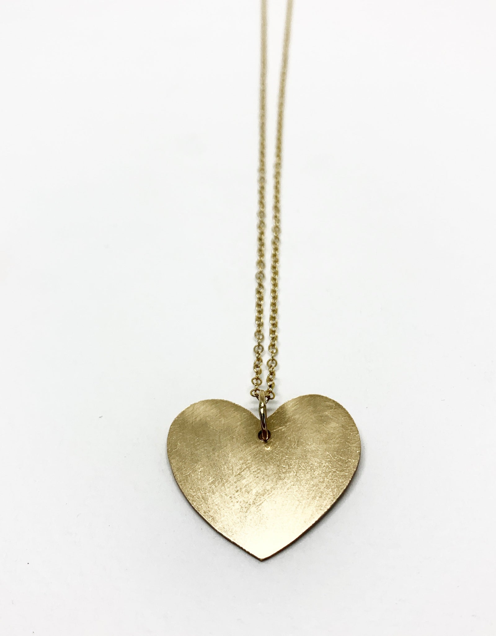 Love is Love - Heart Silhouette Necklace by Jennifer Cervelli Jewelry