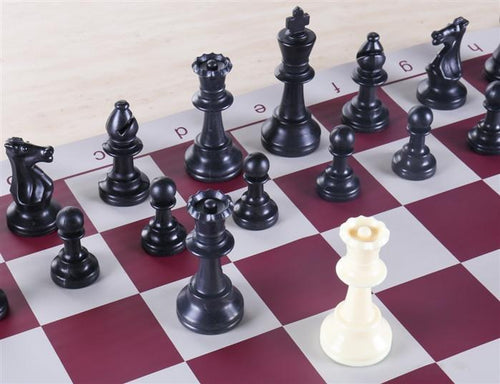 Load image into Gallery viewer, Heavy Club Chess Set by Chess House
