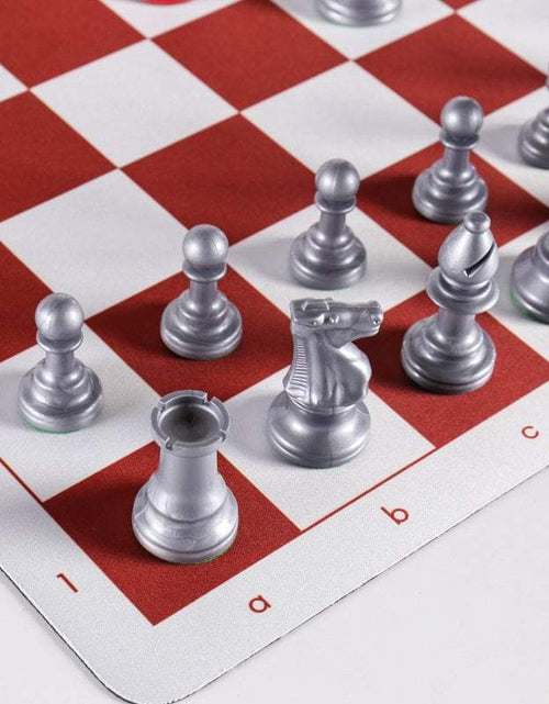 Load image into Gallery viewer, Heavy Club Flex Pad Chess Set by Chess House
