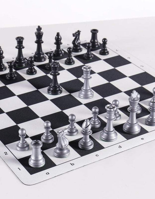 Load image into Gallery viewer, Heavy Club Flex Pad Chess Set by Chess House
