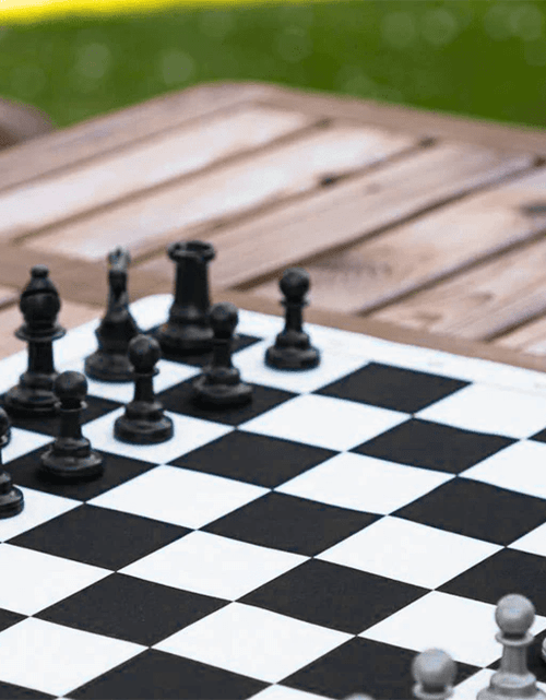 Load image into Gallery viewer, Heavy Club Flex Pad Chess Set by Chess House

