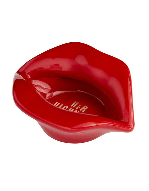 Load image into Gallery viewer, Lip Service Ashtray by Her Highness
