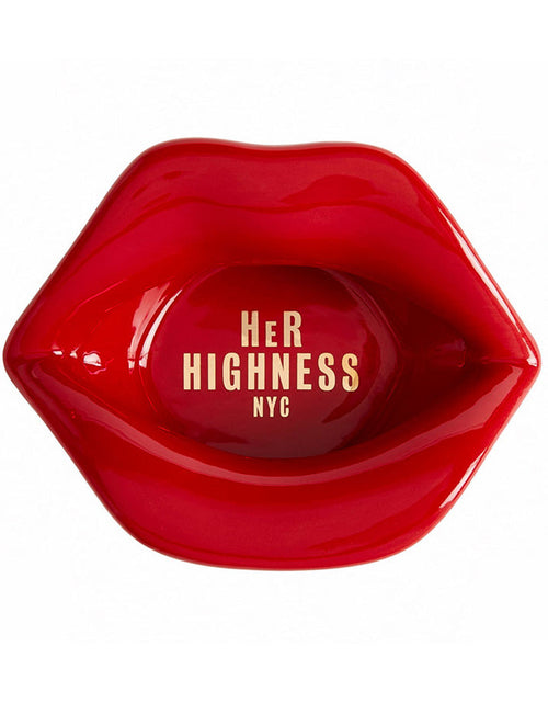 Load image into Gallery viewer, Lip Service Ashtray by Her Highness
