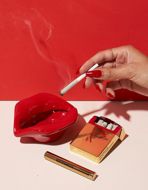 Load image into Gallery viewer, Lip Service Ashtray by Her Highness
