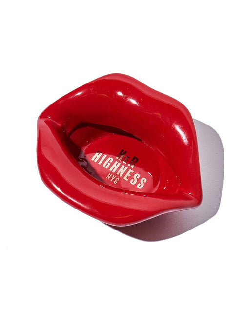 Load image into Gallery viewer, Lip Service Ashtray by Her Highness

