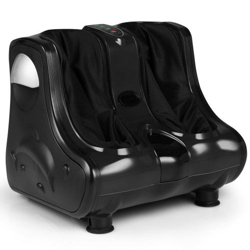 Load image into Gallery viewer, Foot and Calf Massager with Heat Vibration Deep Kneading and Shiatsu-Black
