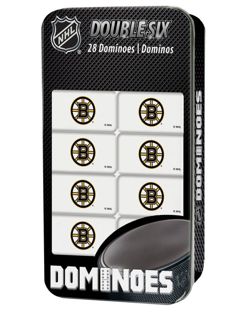 Load image into Gallery viewer, Boston Bruins Dominoes by MasterPieces Puzzle Company INC
