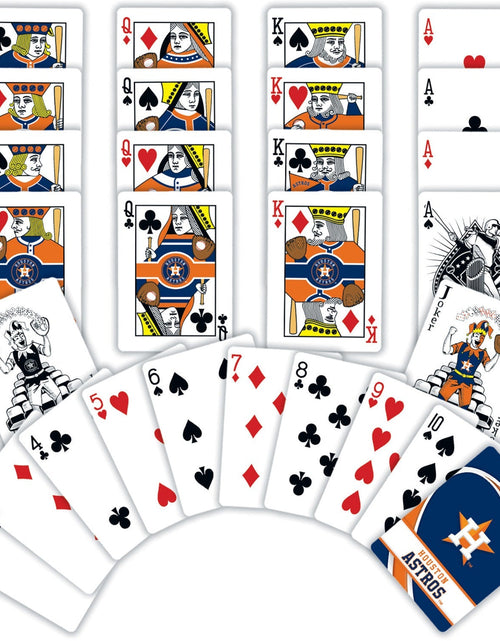 Load image into Gallery viewer, Houston Astros Playing Cards - 54 Card Deck by MasterPieces Puzzle Company INC
