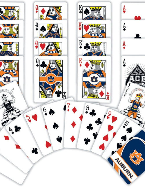 Load image into Gallery viewer, Auburn Tigers Playing Cards - 54 Card Deck by MasterPieces Puzzle Company INC
