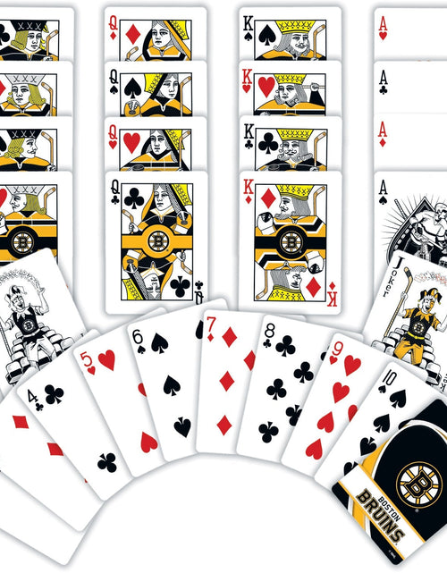 Load image into Gallery viewer, Boston Bruins Playing Cards - 54 Card Deck by MasterPieces Puzzle Company INC
