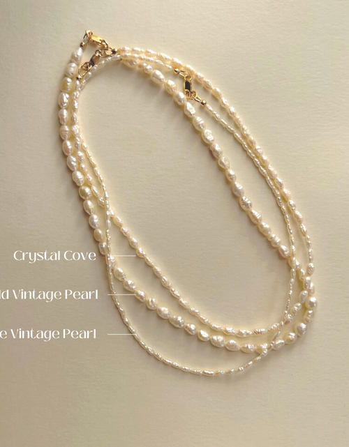 Load image into Gallery viewer, Bold Vintage Pearl Necklace by Urth and Sea
