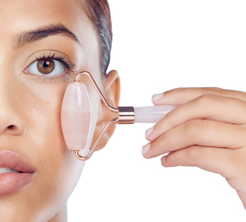 Load image into Gallery viewer, Rose Quartz Face Roller by BeNat
