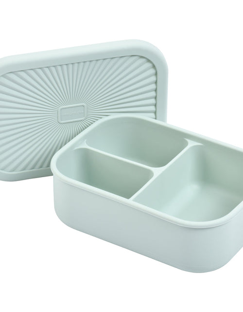Load image into Gallery viewer, Honeydew Silicone Bento Box by Three Little Tots
