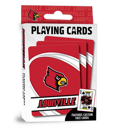 Louisville Cardinals Playing Cards - 54 Card Deck by MasterPieces Puzzle Company INC