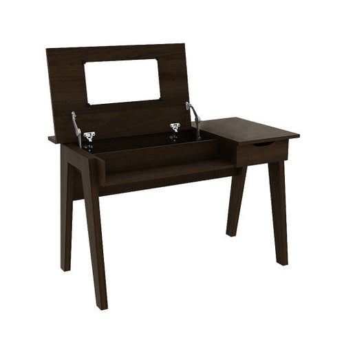 Load image into Gallery viewer, Dressing Table with Flip Mirror and Storage Drawer
