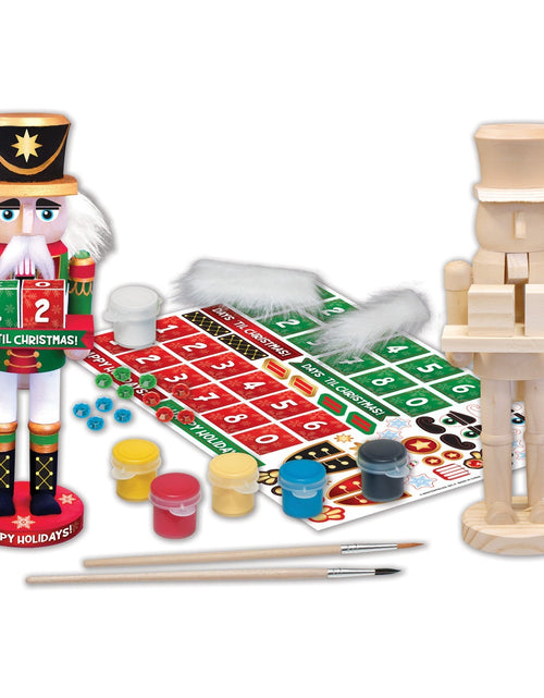Load image into Gallery viewer, Nutcracker Calendar Wood Paint Set by MasterPieces Puzzle Company INC
