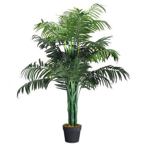 Load image into Gallery viewer, 3.5 Feet Artificial Areca Palm Decorative Silk Tree with Basket
