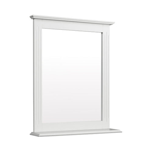 Load image into Gallery viewer, Wall-Mounted Multipurpose Vanity Mirror with Shelf-White
