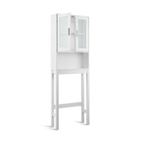 Load image into Gallery viewer, Over the Toilet Bathroom Storage Cabinet with Adjustable Shelf
