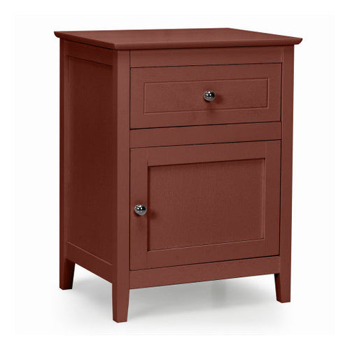 Load image into Gallery viewer, 2-Tier Accent Table with Spacious Tabletop-Cherry
