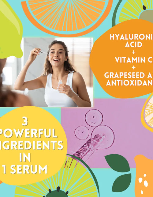 Load image into Gallery viewer, Hyaluronic Acid Vitamin C Antioxidant Serum by Rosie Claire Cosmetics
