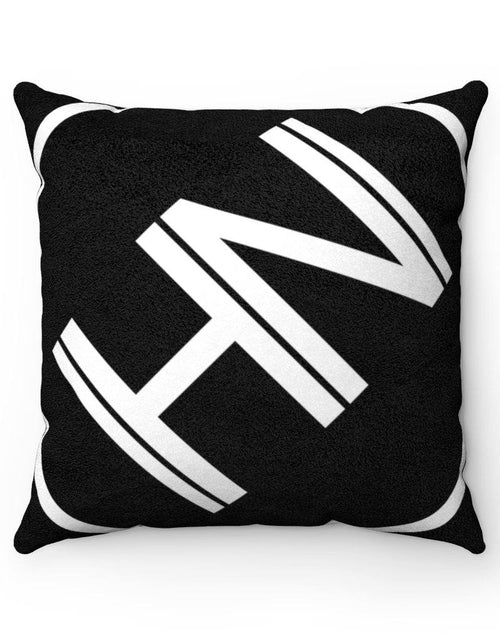 Load image into Gallery viewer, Hybrid Nation Oversized Logo Suede Pillow by Hybrid Nation
