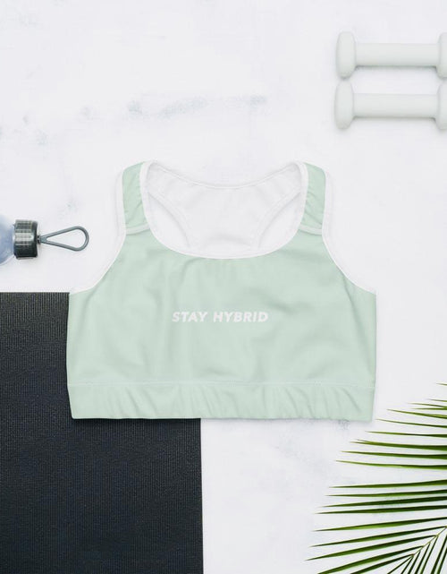 Load image into Gallery viewer, HYBRID NATION WOMEN ATHLETIC SPORTS BRA (MINT) by Hybrid Nation
