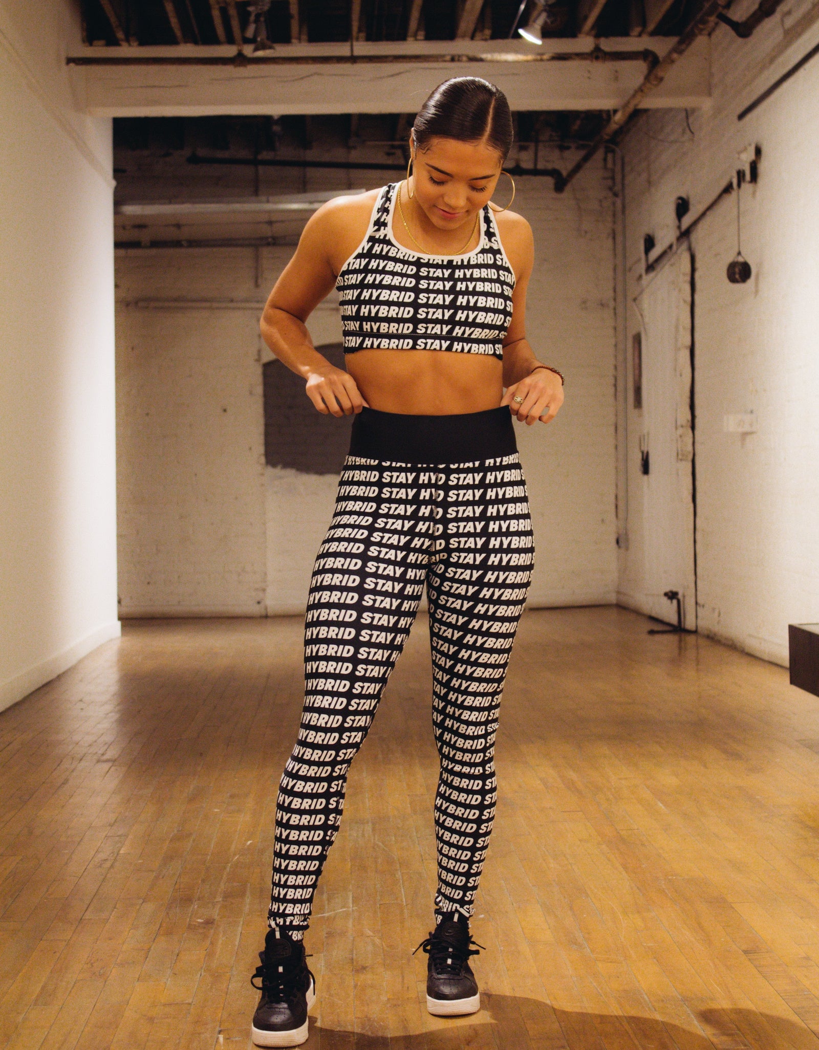 HYBRID NATION WOMEN SPORT FLEX LEGGINGS (BOLD) by Hybrid Nation