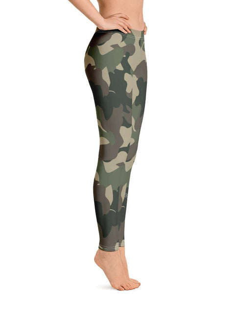 Load image into Gallery viewer, HYBRID NATION WOMEN SPORT FLEX LEGGINGS (CAMO) by Hybrid Nation
