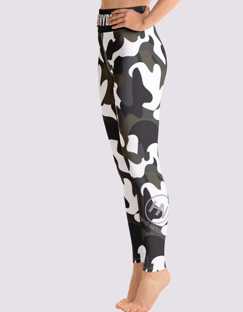 Load image into Gallery viewer, HYBRID NATION WOMEN SPORT FLEX LEGGINGS (CAMO) by Hybrid Nation
